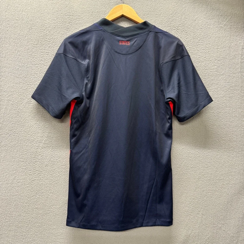 Nike USA Soccer Jersey Mens Small USMNT Camo Blue Soccer 2020 Away Athletic
